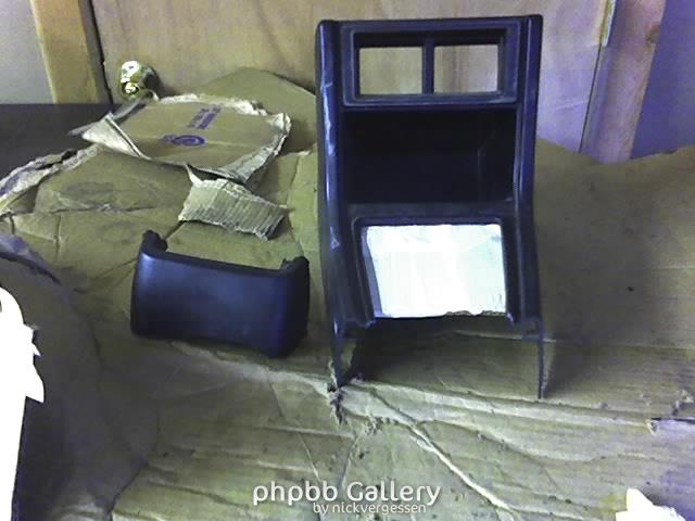 The center console