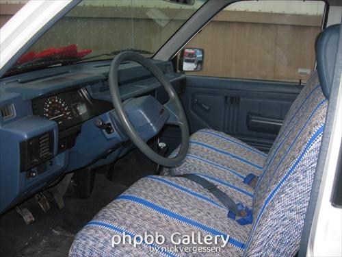 Inside of Truck When I First Got It