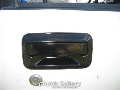 Finished Repainted Door Handle
