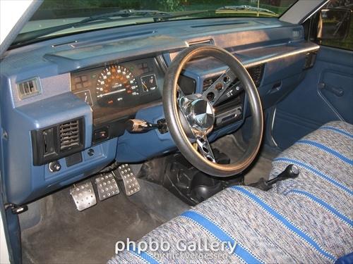 Inside of Truck