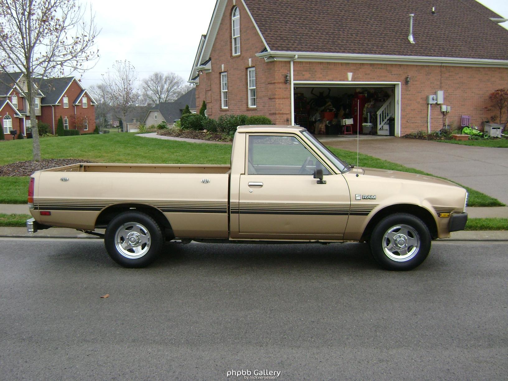 1986 Dodge Ram 50 factory stock, 72k miles