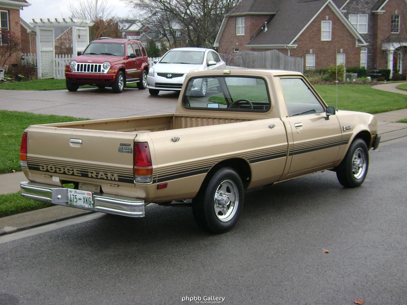 1986 Dodge Ram 50 factory stock, 72k miles