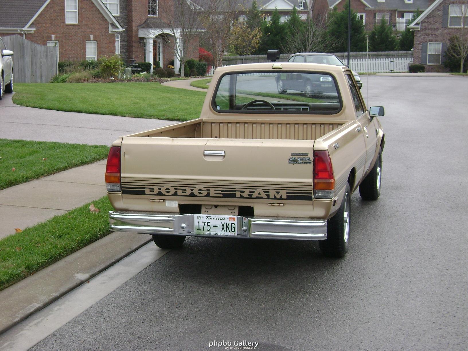 1986 Dodge Ram 50 factory stock, 72k miles