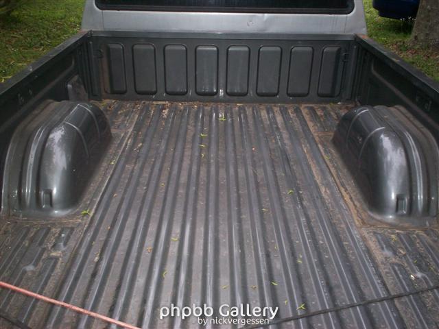 factory paint under bedliner and topper