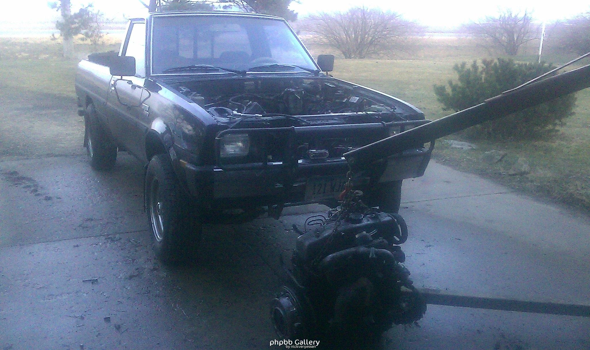 pullin the engine
