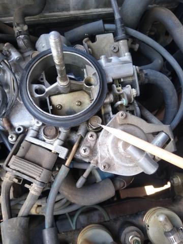 Coolant Hose on Bottom of Carburetor is Cracked and leaking coolant - Part  Number